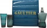 Jean Paul Gaultier Le Male Gift Set 125ml EDT  + 50ml Aftershave Balm + 75g Deodorant Stick