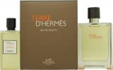 Hermès Terre d'Hermès Gift Set 100ml EDT + 80ml Shower Gel