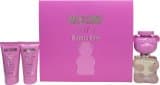 Moschino Toy 2 Bubble Gum Gift Set 50ml EDT + 50ml Body Lotion + 50ml Shower Gel