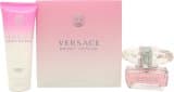 Versace Bright Crystal Gift Set 50ml EDT + 100ml Body Lotion