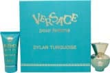 Versace Pour Femme Dylan Turquoise Gift Set 30ml EDT + 50ml Body Lotion