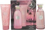 Caribbean Joe Tropical Haven Gift Set 100ml EDP + 100ml Body Lotion