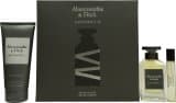 Abercrombie & Fitch Authentic Man Gift Set 100ml EDT + 200ml Hair & Body Wash + 15ml EDT