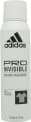 Adidas Pro Invisible 48H Deodorant Spray 150ml