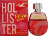 Hollister Festival Vibes For Her Eau de Parfum 100ml Spray