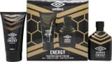 Umbro Energy Gift Set 100ml EDT + 150ml Body Wash