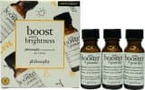 Philosophy Boost Your Brightness Trio Set 3x 7.1g Philosophy Turbo Booster C