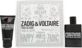 Zadig & Voltaire This is Him Gift Set 50ml EDT + 50ml Shower Gel