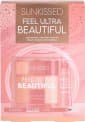 Sunkissed Feel Ultra Beautiful Gift Set Face Palette + Lip Liner + Lipstick