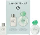 Giorgio Armani Miniature Gift Set 5ml Acqua Di Giò EDT + 5ml Acqua di Gioia EDP