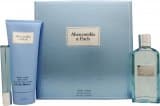 Abercrombie & Fitch First Instinct Blue for Her Gift Set 100ml EDP + 15ml EDP + 200ml Body Lotion