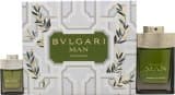 Bvlgari Man Wood Essence Gift Set 100ml EDP + 15ml EDP