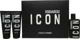 DSquared² Icon Pour Homme  Gift Set 100ml EDP + 100ml Shower Gel + 100ml Aftershave Balm