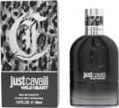 Roberto Cavalli Just Cavalli Wild Heart for Him Eau De Toilette 30ml Spray