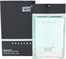 Mont Blanc Presence Eau de Toilette 75ml Spray