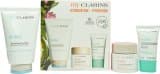 Clarins Hydration Gift Set 125ml Re-Move Purifying Cleansing Gel + 50ml Re-Boost Hydra Energizing Cream + 15ml Re-Charge Hydra Replumping Night Mask