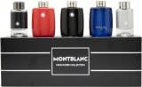 Montblanc Men's Mini Set Gift Set - 5 Pieces (Montblanc Explorer, Legend Red, Legend Eau de Toilette, Legend Blue, and Explorer Platinum, each in a 4.5 ml bottle.)